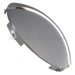 Chrome Hub Cap for Steel Front Wheels