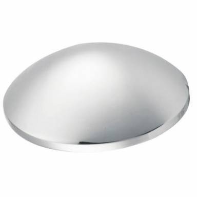 Stainless Steel Trailer Hub Cap with Mounting Clips