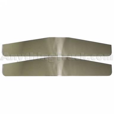 PTP 615SS Stainless Steel 4" x 24" Bottom Mud Flap Plates - 1 Pair