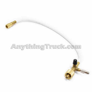 Meritor 31373-00-CP2 Tire Inflation System Hose With 2 Auxiliary Check Ports, 17" Long