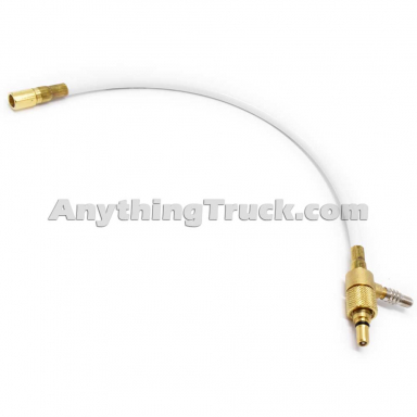Meritor 31373-00-CP Tire Inflation System Hose With Auxiliary Check Port, 17" Long