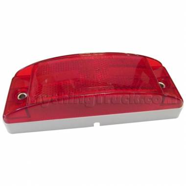 Pro LED 6872R Red 5.9" LED Clearance Light with 2-Wire Pigtail, 12 LEDs, 12V