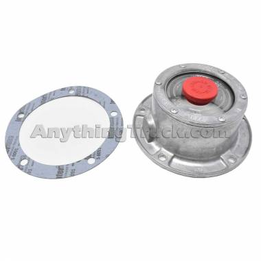 Stemco 340-4013 Bolt-On Hub Cap and Gasket, 5 Holes, 5-1/2" Bolt Circle