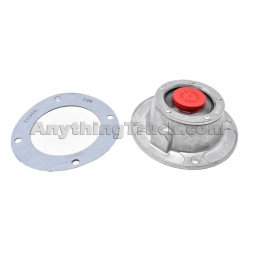 Genuine Stemco 340-4186 4-Hole Hub Cap and Gasket, 5" Bolt Circle