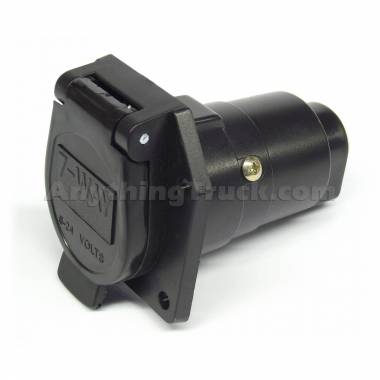 Tow Pro 5077001 7-Way Blade RV Trailer Wiring Connector Receptacle