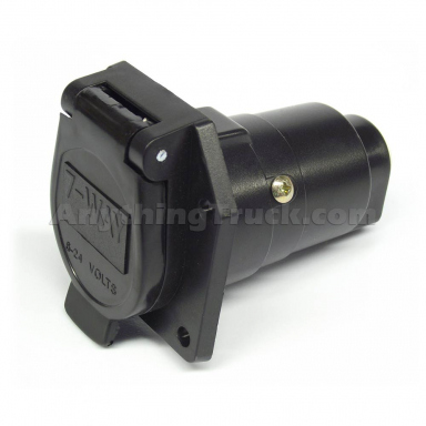 Tow Pro 5077001 7-Way Blade RV Trailer Wiring Connector Receptacle