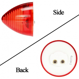 Truck-Lite Model 10 Red Sealed 2-1/2" Beehive Marker Light