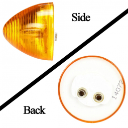 Truck-Lite Model 30 Amber Sealed 2" Beehive Marker Light