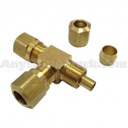 Union Tee for 3/8" Nylon Air Brake Tubing