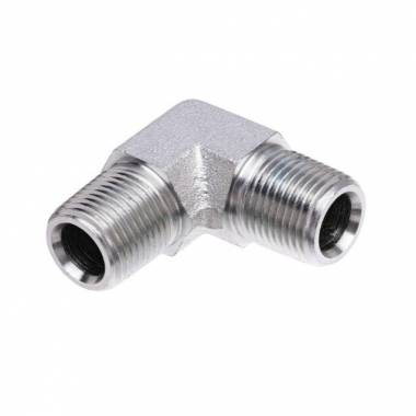 Gates G60115-0606 Steel Male-Male 90 Degree Pipe Elbow, 3/8"-18 Threads