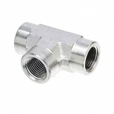 Gates G60181-1212 Female Pipe Tee, 3/4"-14 Threads, Steel