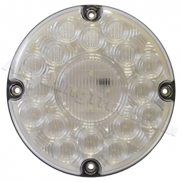 7-Inch Round White LED Backup Bus Light