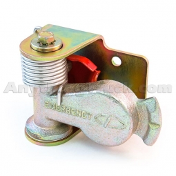 Tramec Sloan 36231 Cast Iron Swivel Emergency Gladhand, Red, 3/8" NPT