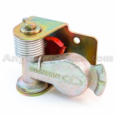 Tramec Sloan 36231 Cast Iron Swivel Emergency Gladhand, Red, 3/8" NPT