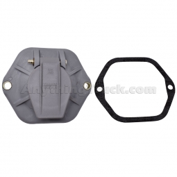 Tramec 38312 7-Way Receptacle, Push-On Terminals, Split Pin