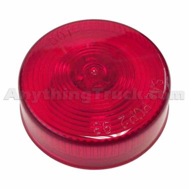 Truck-Lite 10204R Red Sealed 2.5" Incandescent Clearance/Marker Light, 24V, Grommet