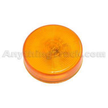 Truck-Lite 10204Y Amber Sealed 2.5" Incandescent Clearance/Marker Light, 24V, Grommet