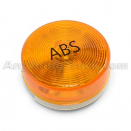Truck-Lite 10212Y 2.5" Yellow ABS Light, Horizontal Logo