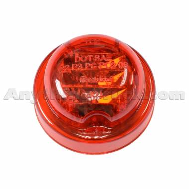 Truck-Lite 10275R Red 8-LED 2.5" Grommet-Mount PC-Rated LED Clearance/Marker Light, 12V