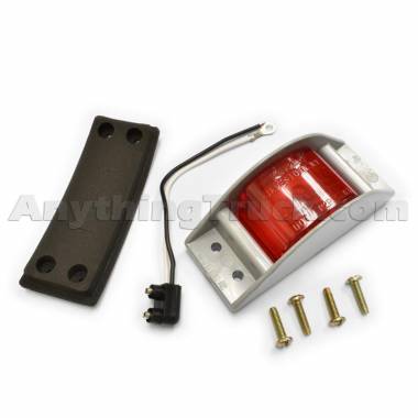 Truck-Lite 12003R Red Series 12 Deflector-Mount Incandescent Clearance/Marker Kit (Disc)