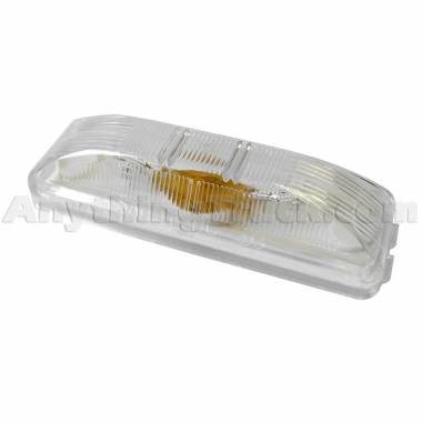 PTP 19200CPTP Long Rectangular Incandescent Utility Light, Clear Lens, Snap-In Mount, 12V