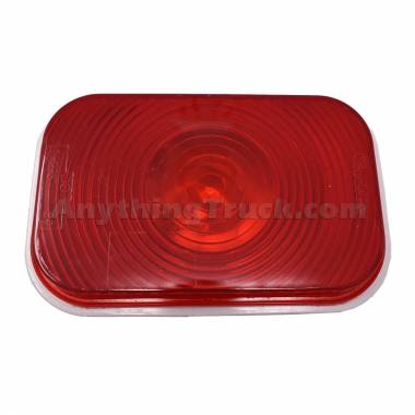 Truck-Lite 45202R Super 45 Incandescent Stop/Tail/Turn Light, Rectangular, Grommet, 12V