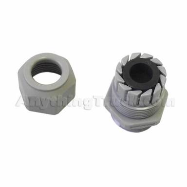 Truck-Lite 50841 Junction Box Compression Fitting for 4 & 5 Conductor Cable, 1/2" I.D. Grommet