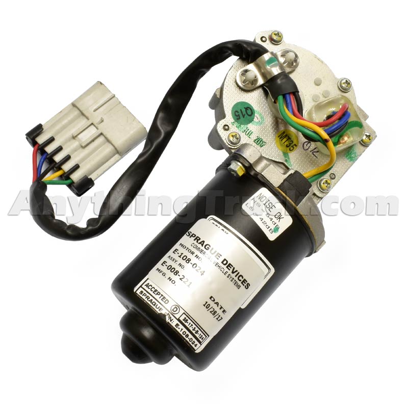 Sprague Devices E008221 Wiper Motor For International & Freightliner