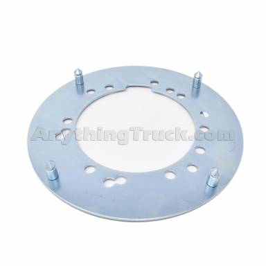 United Pacific 10114 Drive Axle Hub Cap Mounting Plate for Semi Trailer Axles, Caps with Side Fill