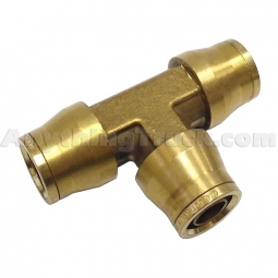 PTP 016940 1/4" Tubing Push-To-Connect Union Tee