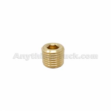 Velvac 017107 1/4" Pipe Plug, Countersunk Hex Plug