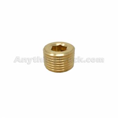 Velvac 017108 3/8" Pipe Plug, Countersunk Hex Plug
