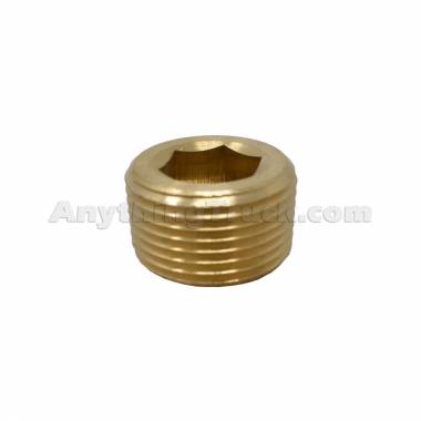 Velvac 017110 3/4" Pipe Plug, Countersunk Hex Plug