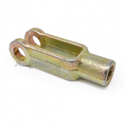 Velvac 019006 Clevis, 1/2"-20 Thread, 1/2" Pin Hole, 3" Long