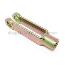 Velvac 019015 Clevis, 5/8"-18 Thread, 5/8" Pin Hole, 4-15/16" Long