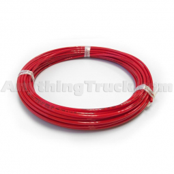 Red 1/4" Nylon Air Brake Tubing, D.O.T. Compliant (Order Feet Needed)
