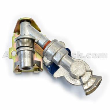 PTP 035167 Pivoting Service Gladhand, Blue, 3/8" NPT Ports