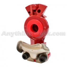 Velvac 035170 Premium Red Emergency Gladhand with Polyurethane Seal