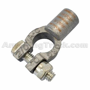 Velvac 057052 Positive 2/0 Gauge Straight Barrel Battery Terminal