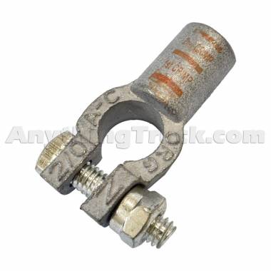 Velvac 057053 Negative 2/0 Gauge Straight Barrel Battery Terminal