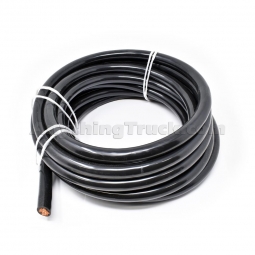 4 Gauge Battery and Starter Cable with Black Jacket  (Order Feet Needed)