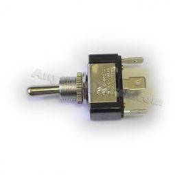 Velvac 090198 Togle Switch, SPDT, 21A @ 14 VDC, 0.25" Flat Blade Terminals, O-Ring Sealed