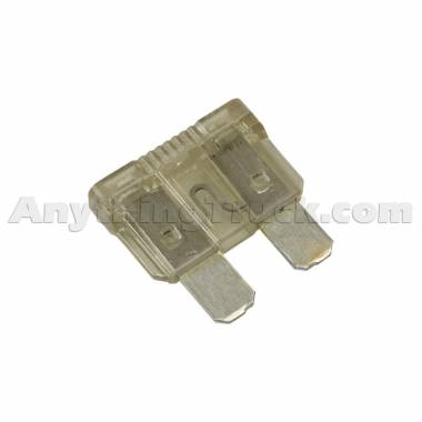 Velvac 091183 25 Amp ATO Blade Fuse, Clear Color