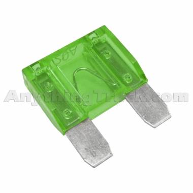 Velvac 091401 30 Amp MAXI Blade Fuse, Green Color