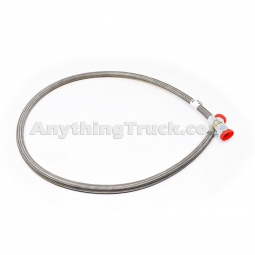 24" Air Compressor Discharge Hose, Braided, 5/8" OD, 1/2" ID, Female Swivel Connectors