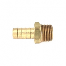 Velvac 149006 Vacuum Hose Nipple, 1/2" NPT Thread, 3/4" Hose Diameter