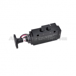 Velvac 320190 4-Way Push-Pull Valve with Solenoid Air Pilot Return