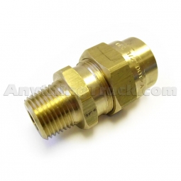 PTP 500050 1/2" NPT Hose Connector for 7/8" OD x 1/2" ID Rubber Air Brake Hose