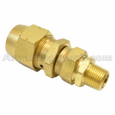Velvac 500094 Swivel Fitting for 1/2" ID Air Brake Hose, 3/8" NPT