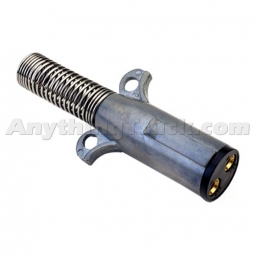 PTP 593116 2-Way Wiring Connector Plug with Spring Guard, 200 Amp Capacity, 4 Gauge Cable